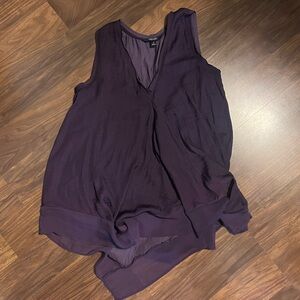 Flowy purple tank top